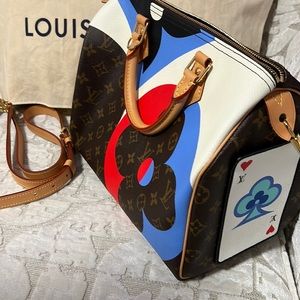 Louis Vuitton game on speedy bag